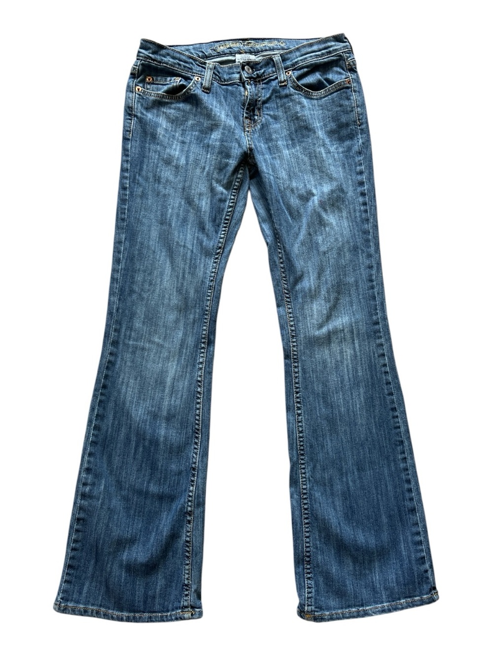 NOBO Blue Flared Denim Jeans